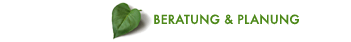 Beratung und Planung